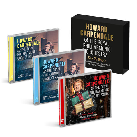 Die Trilogie (Symphonie Meines Lebens 1+2 & Happy Christmas) von Howard Carpendale - 3CD jetzt im Howard Carpendale Store