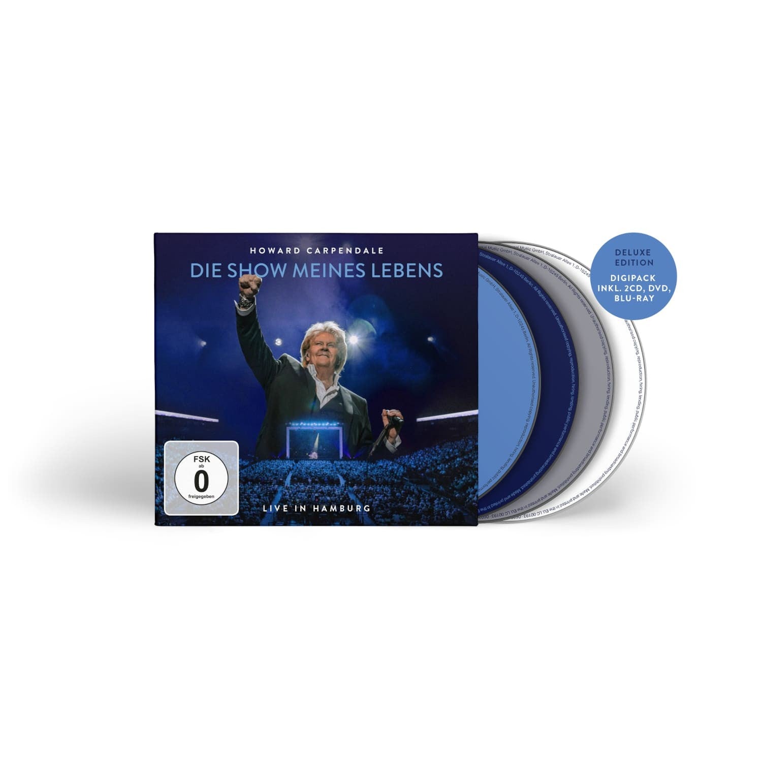 Howard Carpendale Die Show meines Lebens 2CD+DVD+BD 266674