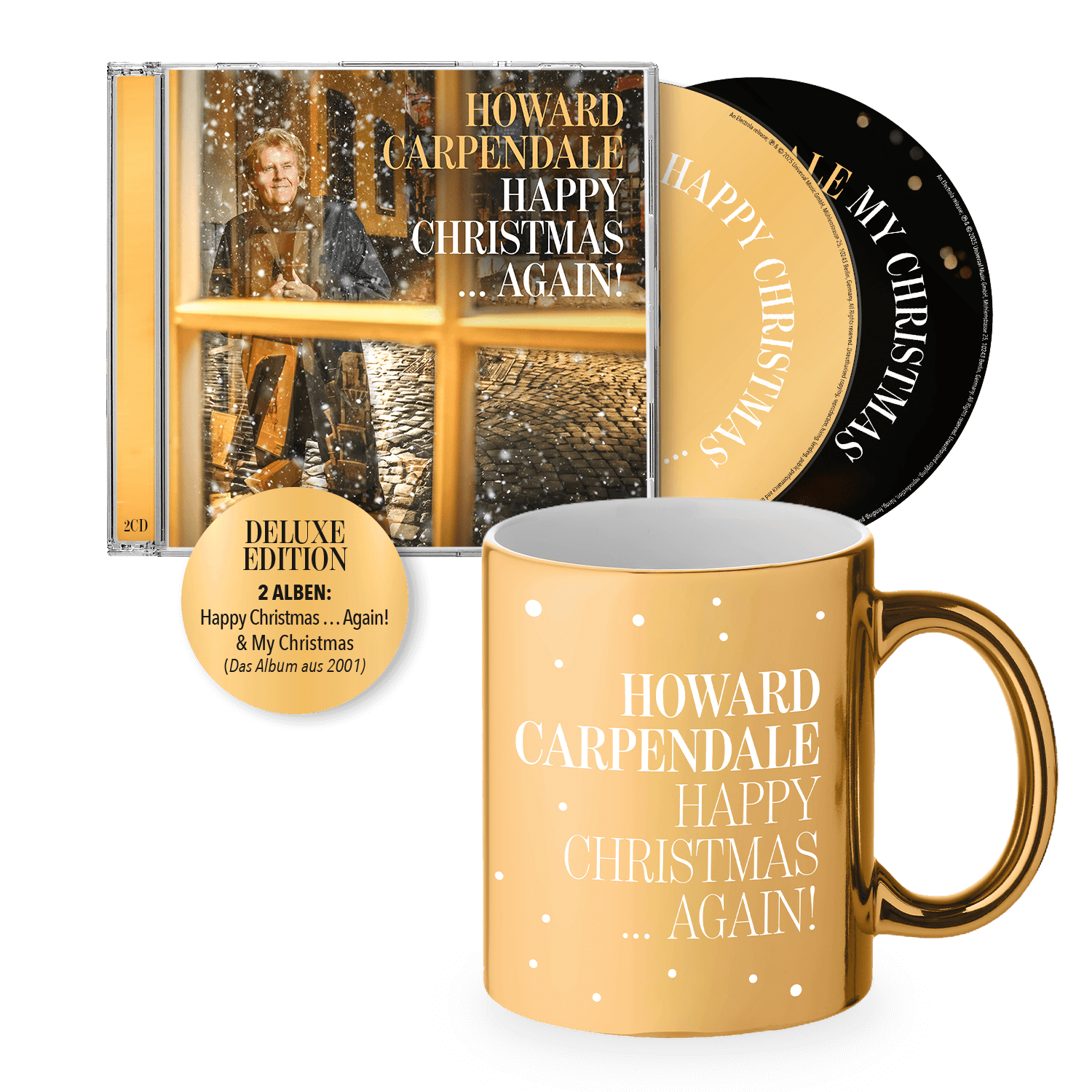 Howard Carpendale Happy Christmas… Again! 2CD Deluxe Edition (Happy Christmas… Again! & My Christmas) + Weihnachtstasse 423752