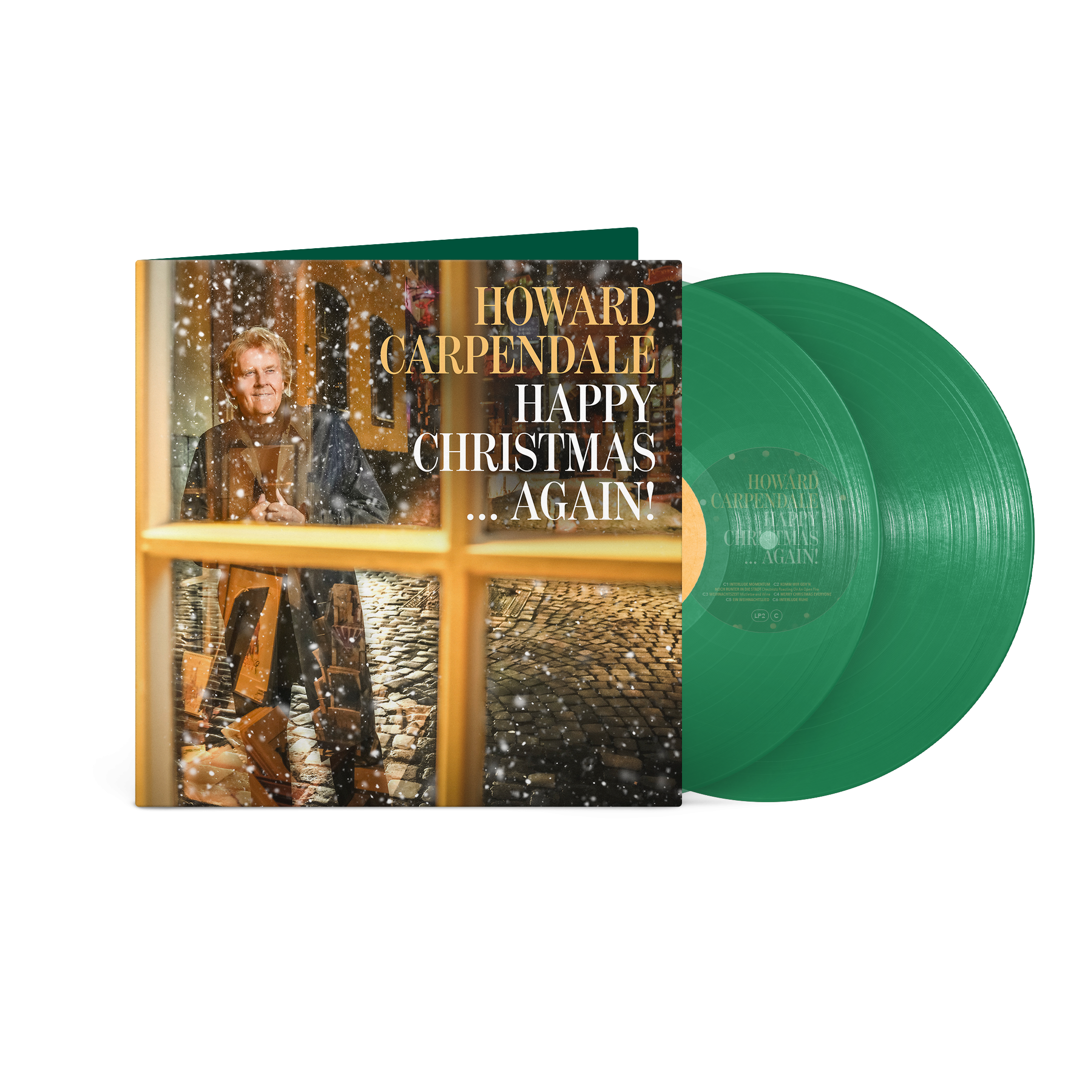 Howard Carpendale Happy Christmas… Again! 2LP – Transparent Tannengrün Vinyl 423722