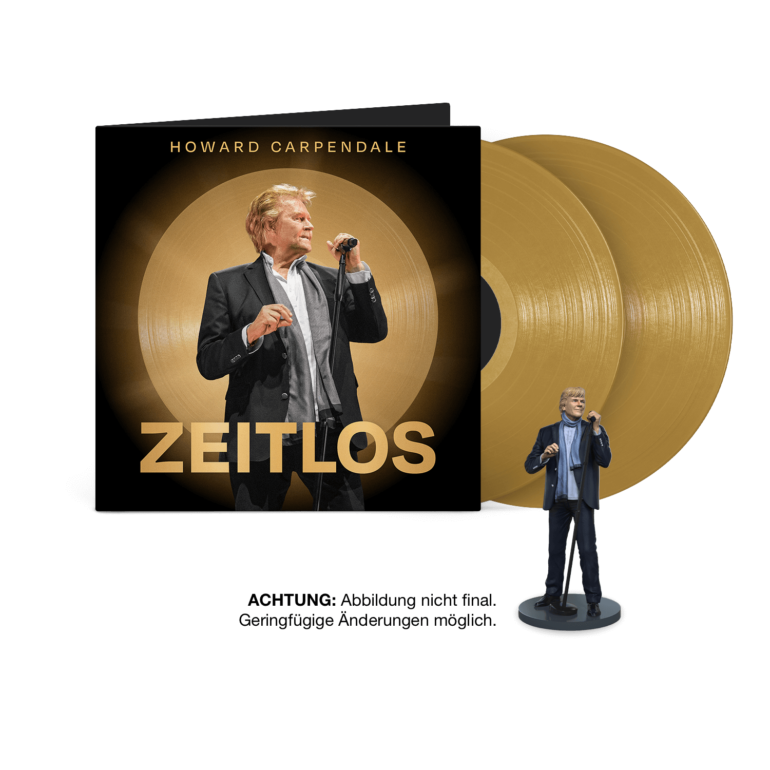 Howard Carpendale Zeitlos 2LP – (Ltd. Coloured 2LP) + Legendenfigur 423976